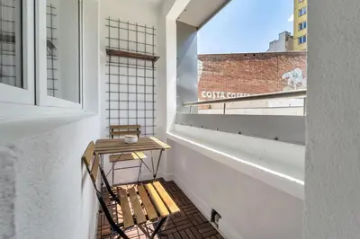 Balkon lub taras w obiekcie Chmielna Downtown Apartments - City Center, AirCon - by Rentujemy
