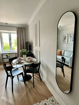 Część wypoczynkowa w obiekcie Mariensztat Old Town Apartment