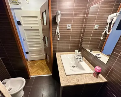Łazienka w obiekcie APART WAWA app 39