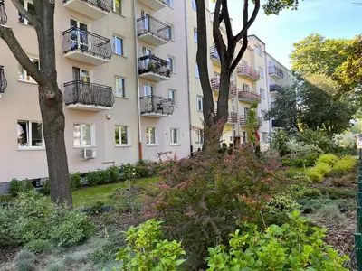Ogród w obiekcie Labo Apartment Niepodległości