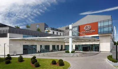 Budynek, w którym mieści się hotel