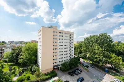Budynek, w którym mieści się apartament