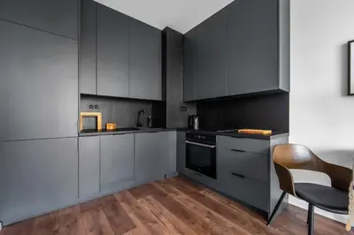 Kuchnia lub aneks kuchenny w obiekcie Galeria Północna Apt - 45m2, Parking, Balcony - by Rentujemy