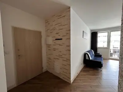 Część wypoczynkowa w obiekcie Apartament Golden Flight