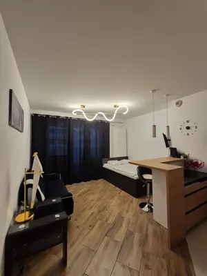 Kuchnia lub aneks kuchenny w obiekcie Apartament Golden Flight