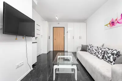 Telewizja i/lub zestaw kina domowego w obiekcie Wiktoryn 6A by Homeprime