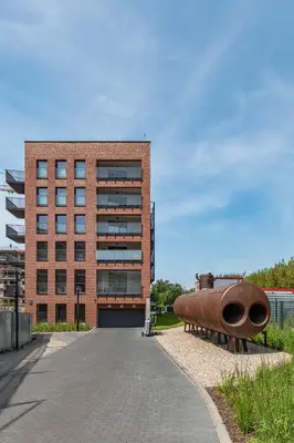 Budynek, w którym mieści się apartament