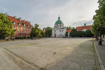Budynek, w którym mieści się apartament