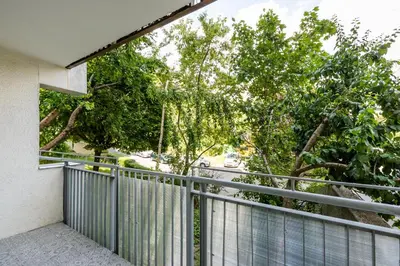 Balkon lub taras w obiekcie Wasilkowskiego Luxury Apartment by BookingHost