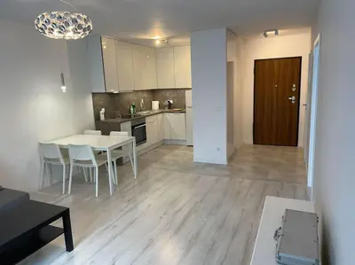 Kuchnia lub aneks kuchenny w obiekcie Apartment with private parking