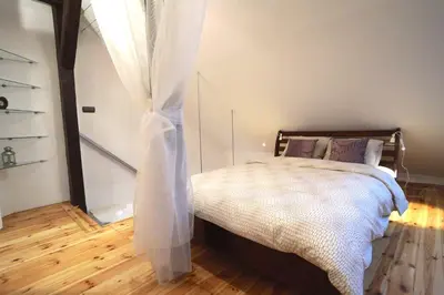 Łóżko lub łóżka w pokoju w obiekcie AAA Stay Apartments Old Town Warsaw II