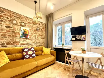 Telewizja i/lub zestaw kina domowego w obiekcie AAA Stay Apartments Old Town Warsaw II