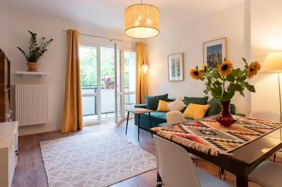 Część wypoczynkowa w obiekcie Warsaw Concierge Sokolowska