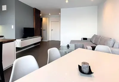 Telewizja i/lub zestaw kina domowego w obiekcie Warsaw Concierge Chrzanowskiego