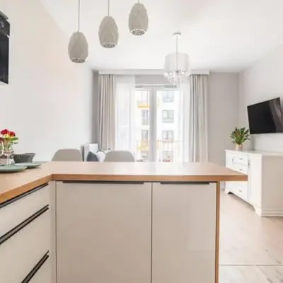LUX 2 pokojowe Apartment in Warszawa z bezpłatnym podziemnym parkingem