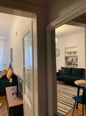 Część wypoczynkowa w obiekcie Warsaw Mermaid Apartment - Ideal place for You