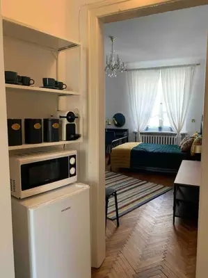 Kuchnia lub aneks kuchenny w obiekcie Warsaw Mermaid Apartment - Ideal place for You