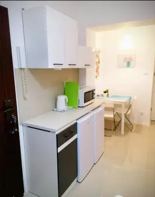 Kuchnia lub aneks kuchenny w obiekcie Ursus Rooms-Self Check-in