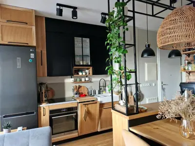 Kuchnia lub aneks kuchenny w obiekcie Harmony Apartment