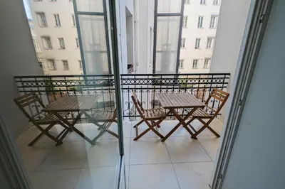 Balkon lub taras w obiekcie City Center - Cozy And Bright - Dobra 11