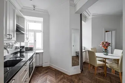 Kuchnia lub aneks kuchenny w obiekcie City Center - Cozy And Bright - Dobra 11