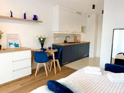 Kuchnia lub aneks kuchenny w obiekcie Healthy Life Apartment