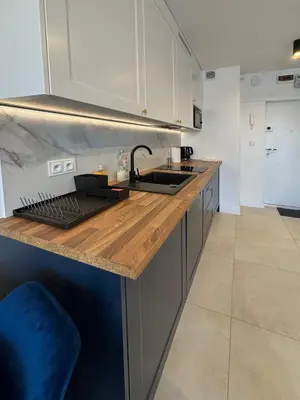 Kuchnia lub aneks kuchenny w obiekcie Healthy Life Apartment
