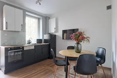 Kuchnia lub aneks kuchenny w obiekcie Modern And Cozy - City Center - Dobra 27