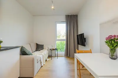 Telewizja i/lub zestaw kina domowego w obiekcie ShortStayPoland Jagiellońska (B133)