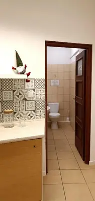 Łazienka w obiekcie Prywatny pokój dla dwóch osób. Centrum. Pokój 5