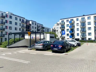 Budynek, w którym mieści się apartament