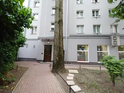 Budynek, w którym mieści się apartament