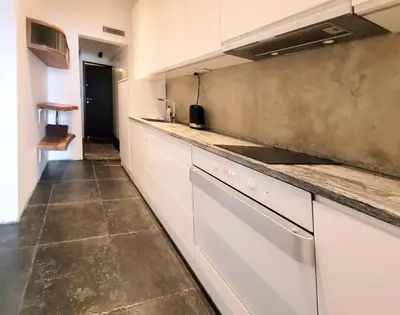Kuchnia lub aneks kuchenny w obiekcie Warsaw Concierge Radna