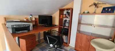 Kuchnia lub aneks kuchenny w obiekcie Omulewska Apartment -Warsaw City Center