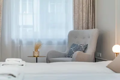 Łóżko lub łóżka w pokoju w obiekcie Wspólna 51 by Homeprime