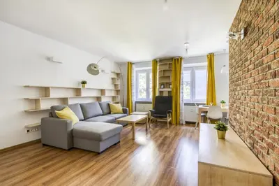 Część wypoczynkowa w obiekcie Labo Apartment Plac Grzybowski