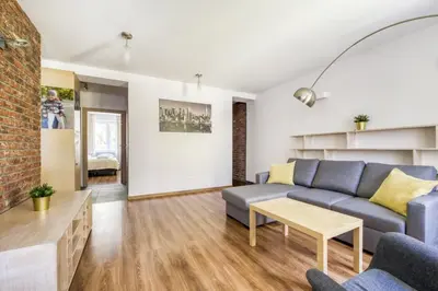 Część wypoczynkowa w obiekcie Labo Apartment Plac Grzybowski