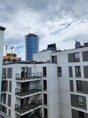 Budynek, w którym mieści się apartament