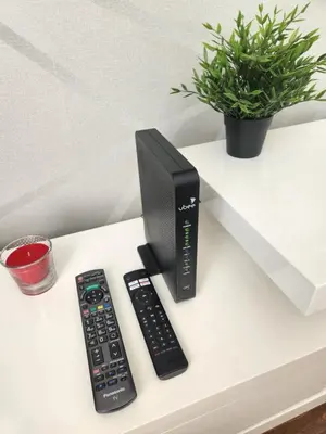 Telewizja i/lub zestaw kina domowego w obiekcie Słoneczny Apartament Warsaw Spire