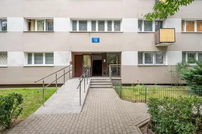 Budynek, w którym mieści się apartament