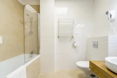 Łazienka w obiekcie ShortStayPoland Aleje Jerozolimskie
