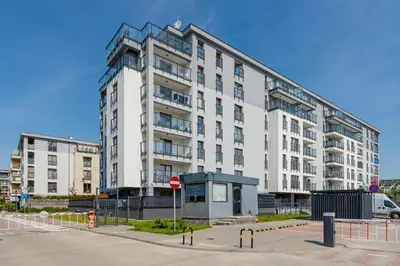 Budynek, w którym mieści się apartament