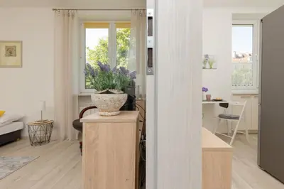 Plan piętra w obiekcie Racławicka Cozy Studio Apartment by Noclegi Renters