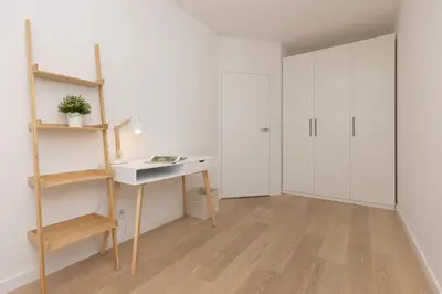 Plan piętra w obiekcie Modern & Bright Apartment with Parking and Balcony by Noclegi Renters