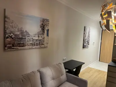 Część wypoczynkowa w obiekcie Warsaw Home Suites