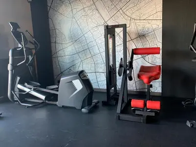 Centrum fitness w obiekcie Warsaw Home Suites