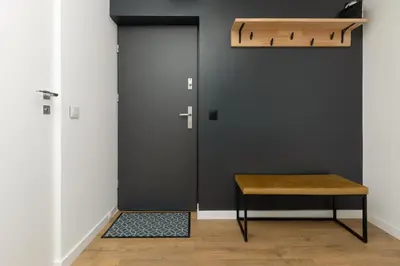 Plan piętra w obiekcie Stylish Apartment Warsaw Downtown by Noclegi Renters