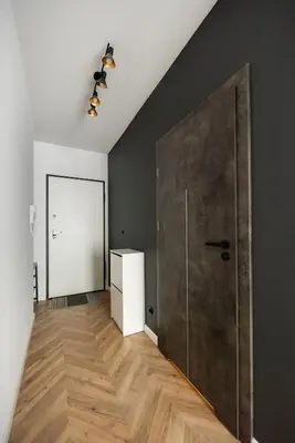 Plan piętra w obiekcie Woronicza 80 Modern Studio by BookingHost