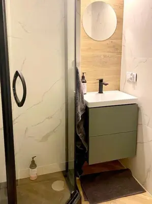 Plan piętra w obiekcie Apartment close to metro, 8 minutes to Centrum and near airport