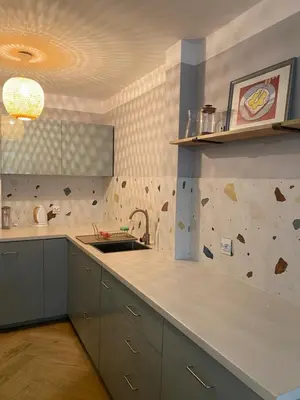 Plan piętra w obiekcie Apartment close to metro, 8 minutes to Centrum and near airport